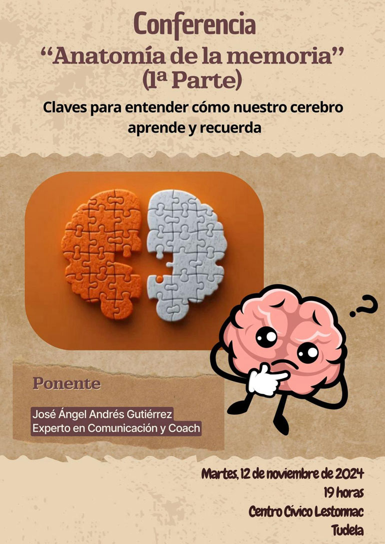 Conferencia ‘Anatomía de la memoria’ (1ª parte)