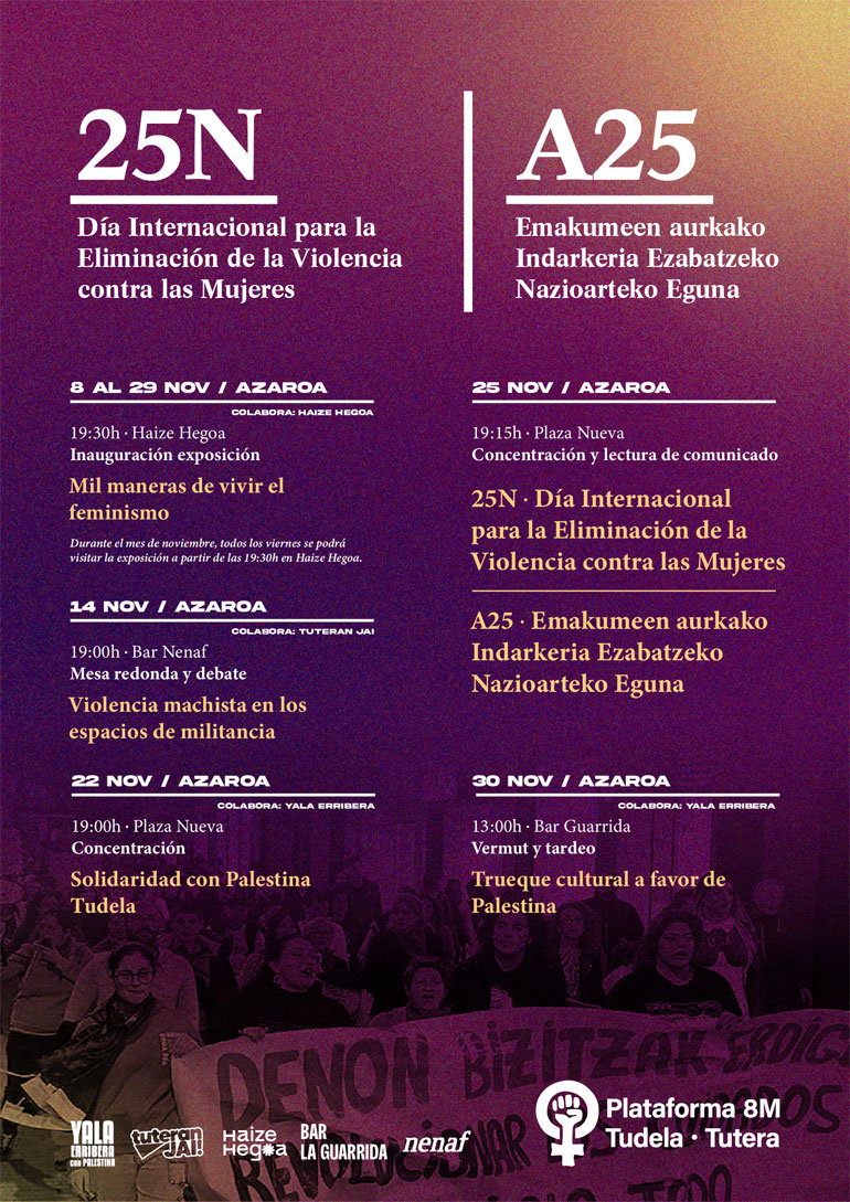 25N de la Plataforma 8M