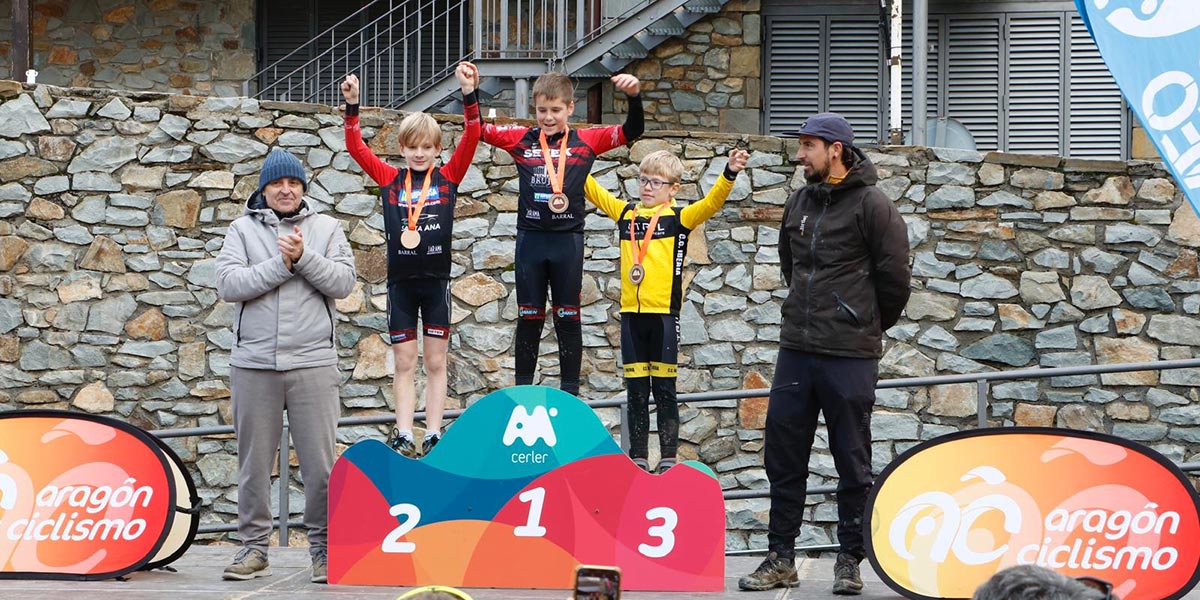 Victorias del equipo IMPOTUSA en ciclocross de Cerler 1