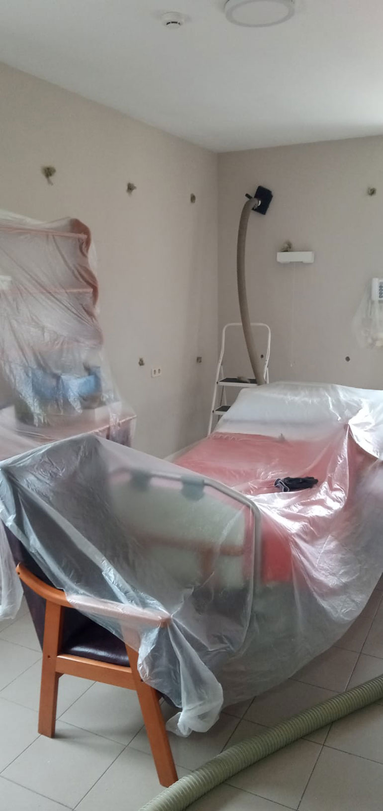 Aislamiento térmico en la Residencia Hogar San José 1