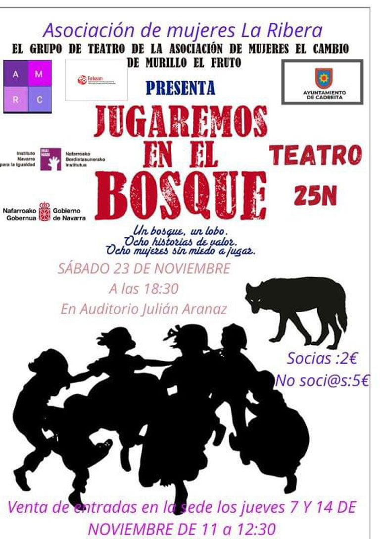 Teatro ‘Jugaremos en el bosque’