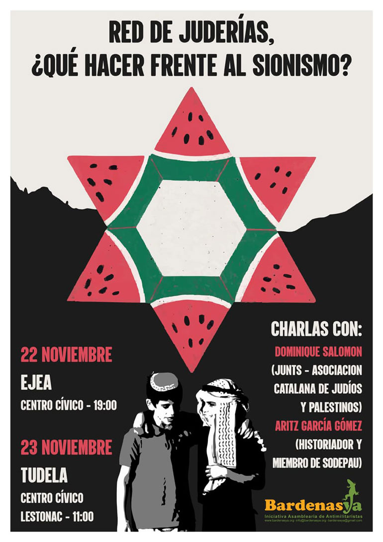Charla ‘Red de juderías, ¿Qué hacer frente al Sionismo?’