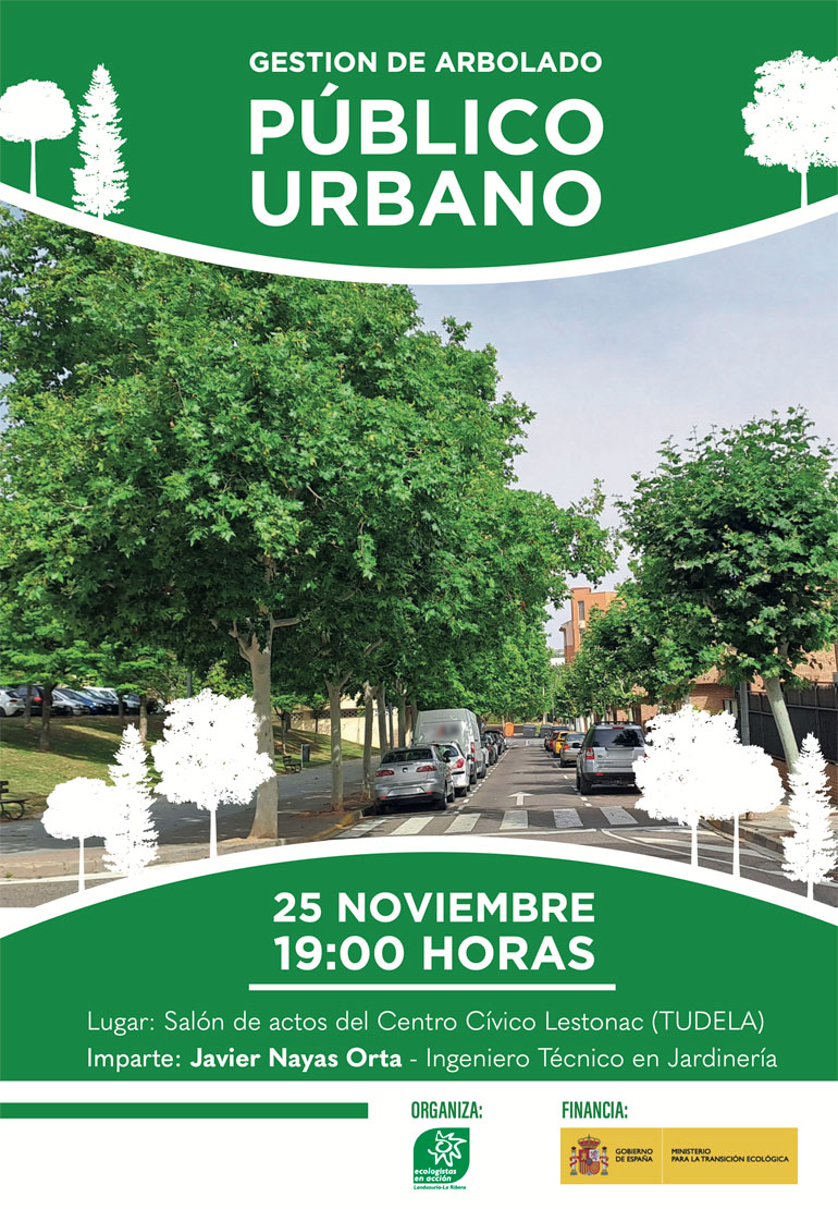 Charla ‘Gestión del arbolado público urbano’