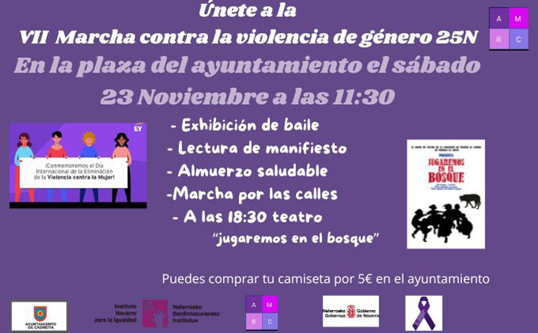 VII Marcha contra la violencia de género 25N