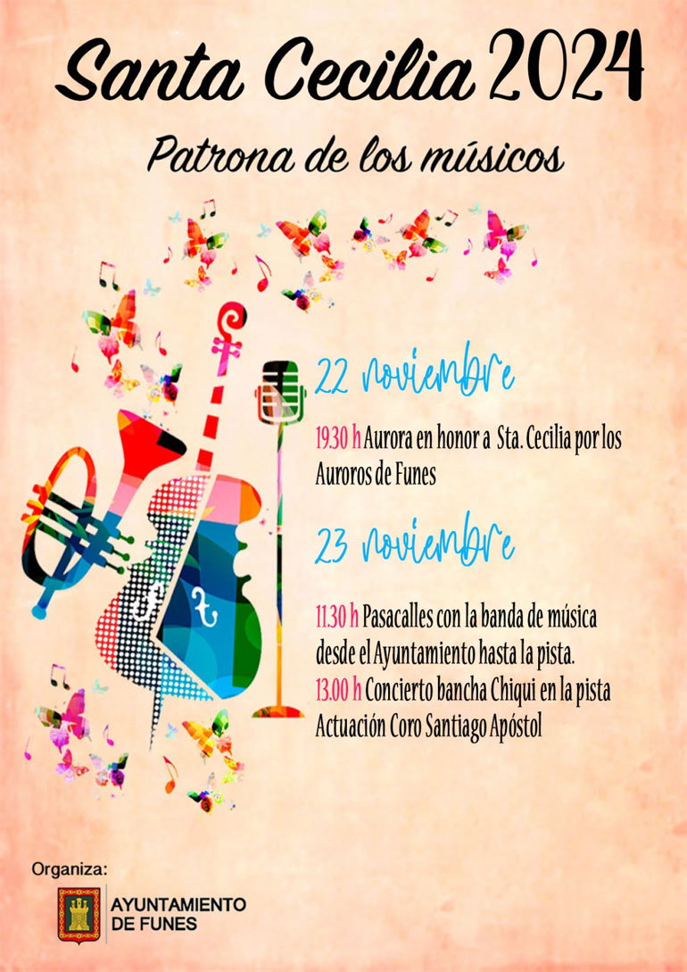 Santa Cecilia 2024 en Funes