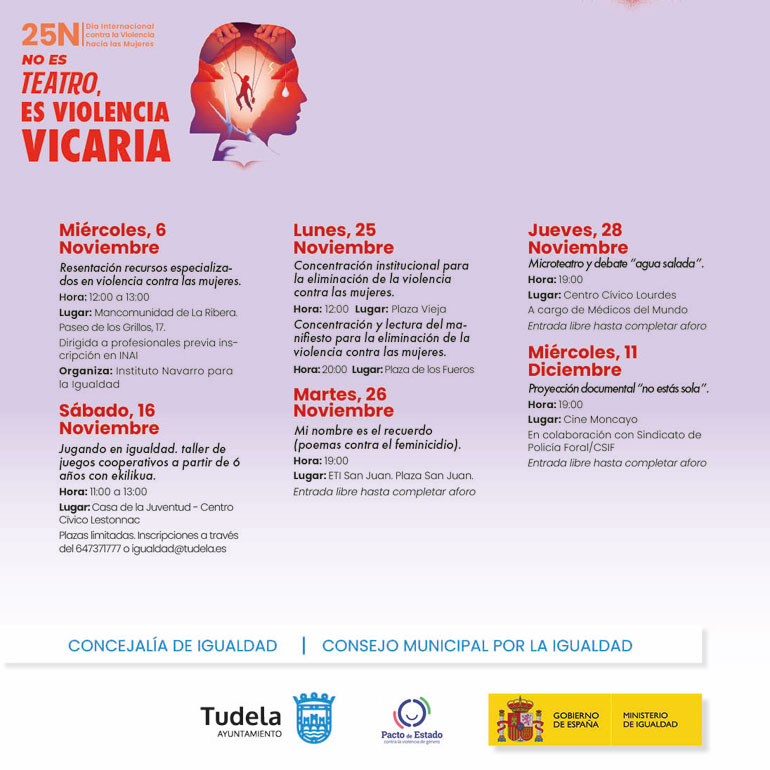 25N 2024 en Tudela