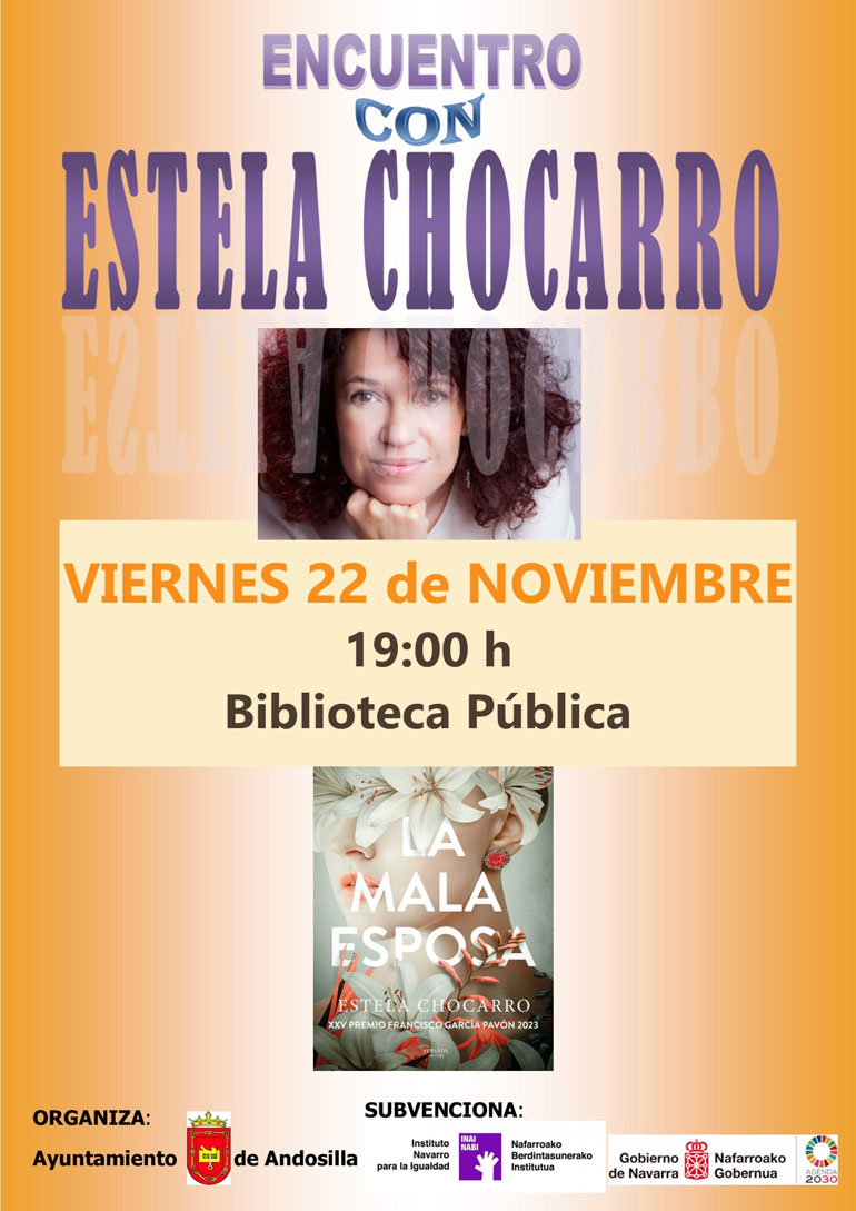 Encuentro con la escritora Estela Chocarro