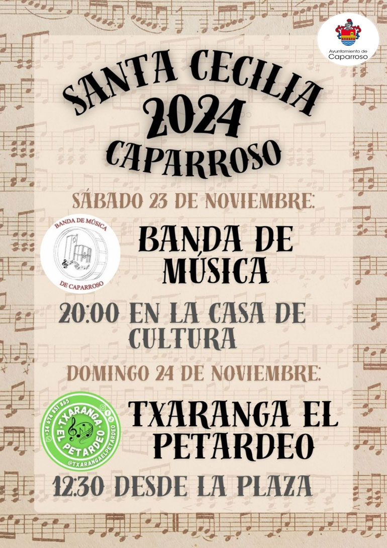 Santa Cecilia 2024 en Caparroso
