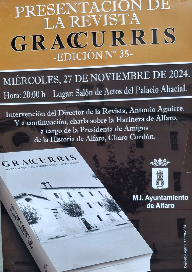 Presentación de la revista Graccurris nº 35
