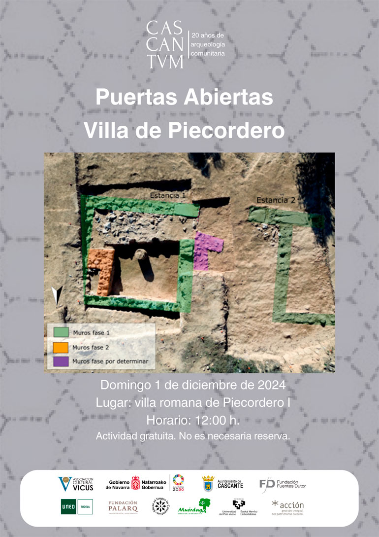 Jornada de puertas abiertas en la Villa Romana de Piercordero