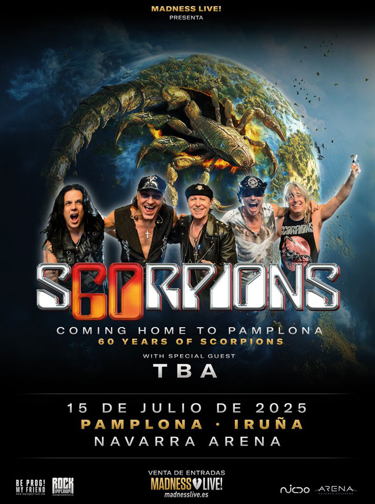 Concierto ‘Gira 60 Aniversario’ Scorpions