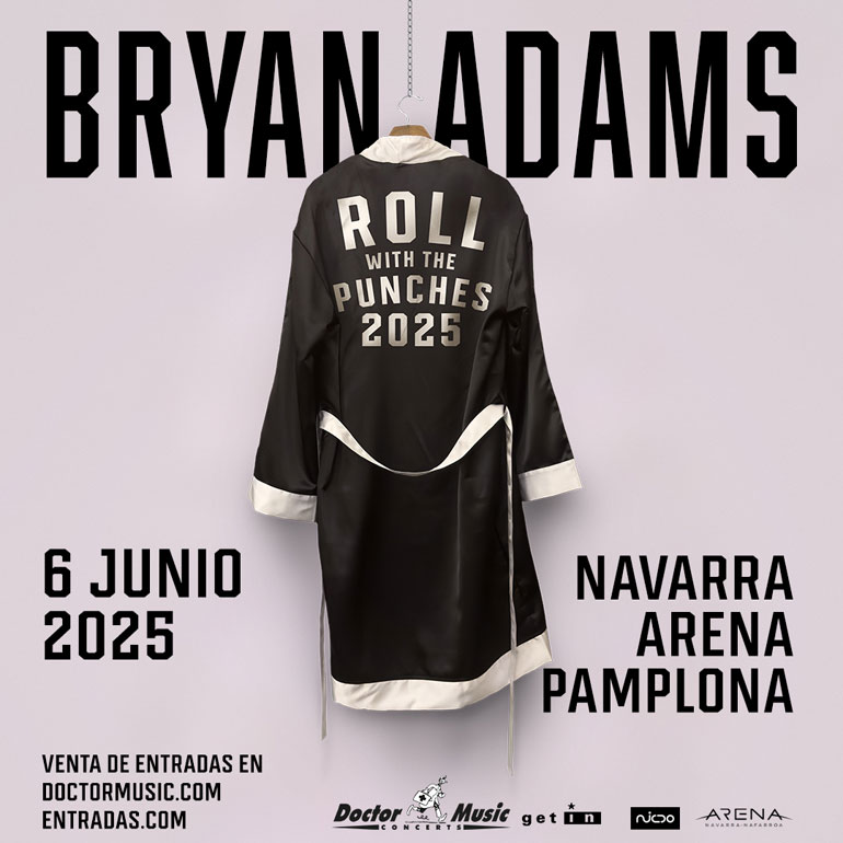 Concierto ‘Roll with the punches 2025’ de Bryan Adams
