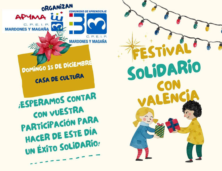 Festival solidario con Valencia
