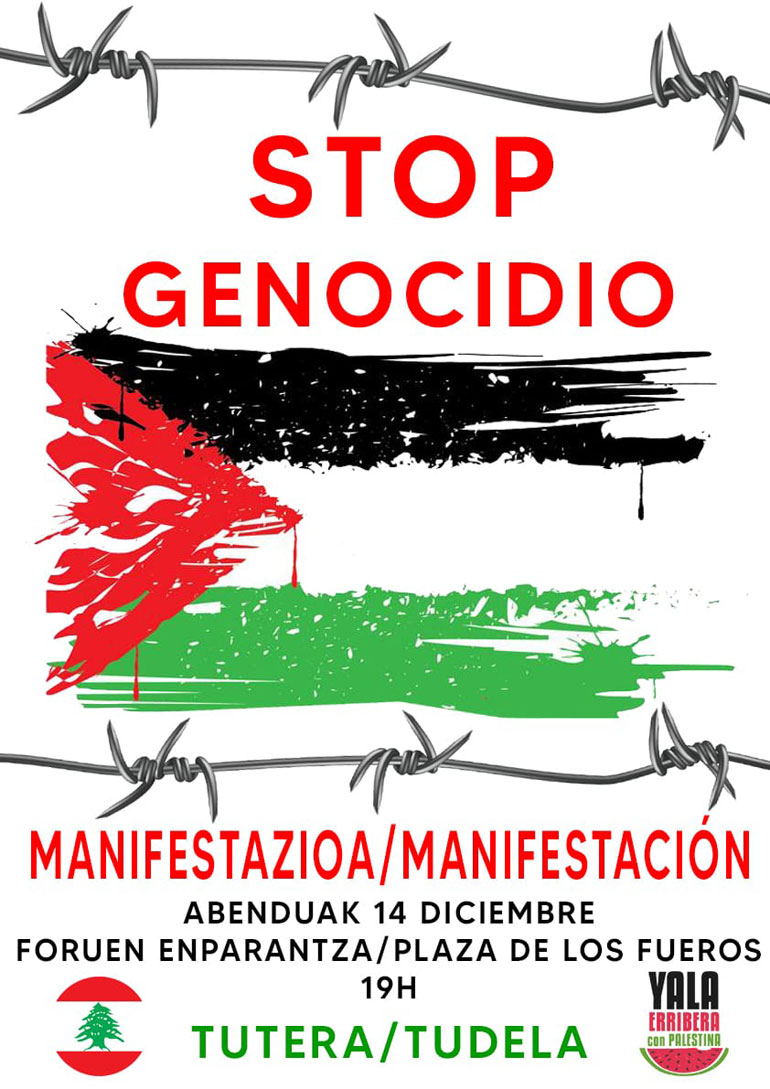 Manifestación ‘Stop Genocidio’