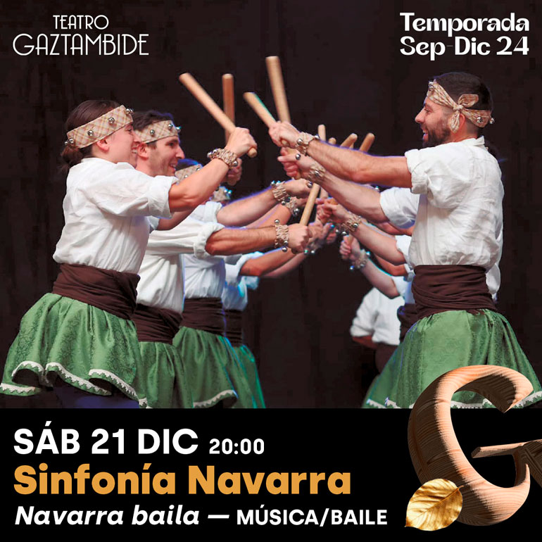 Espectáculo musical ‘Sinfonía Navarra’ con Navarra Baila