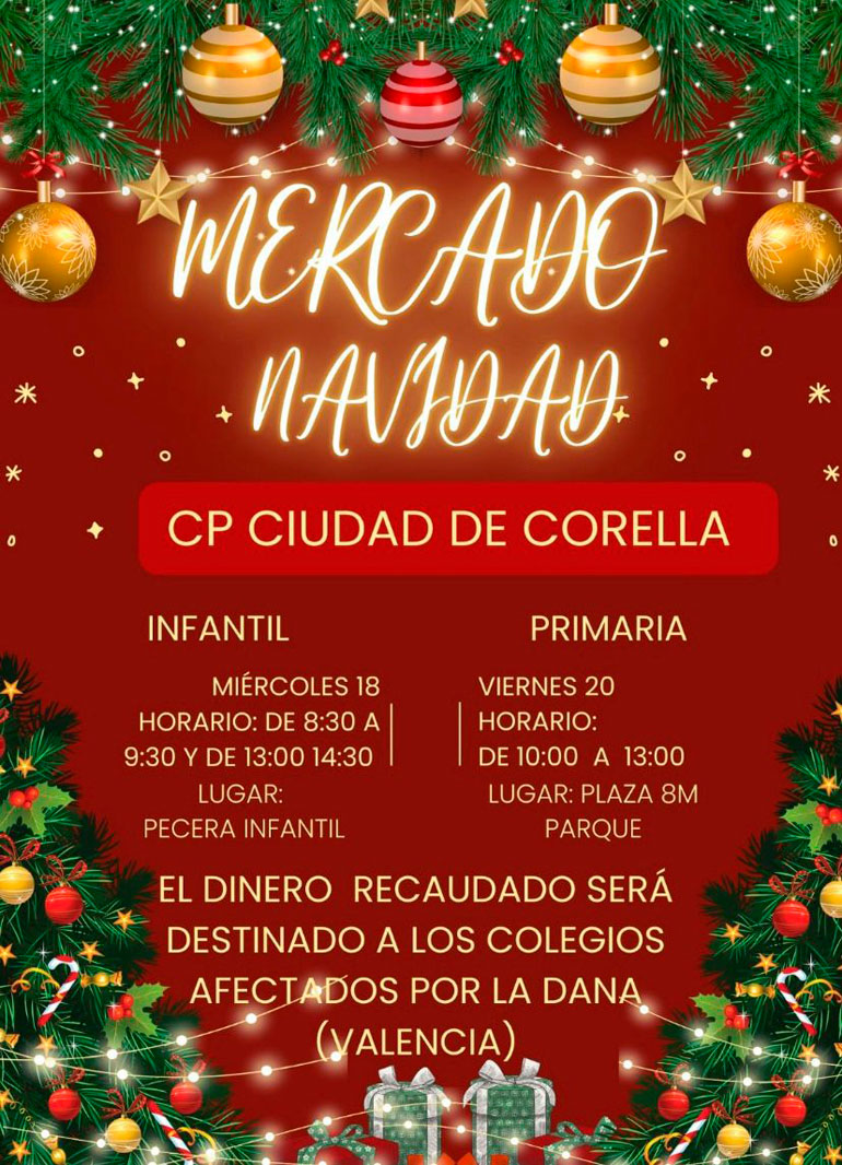 Mercado de Navidad del CP Ciudad de Corella