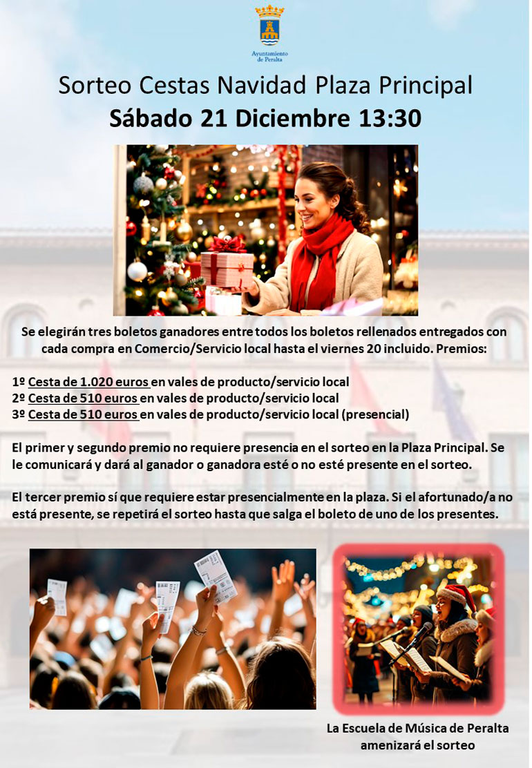 Sorteo Cestas de Navidad