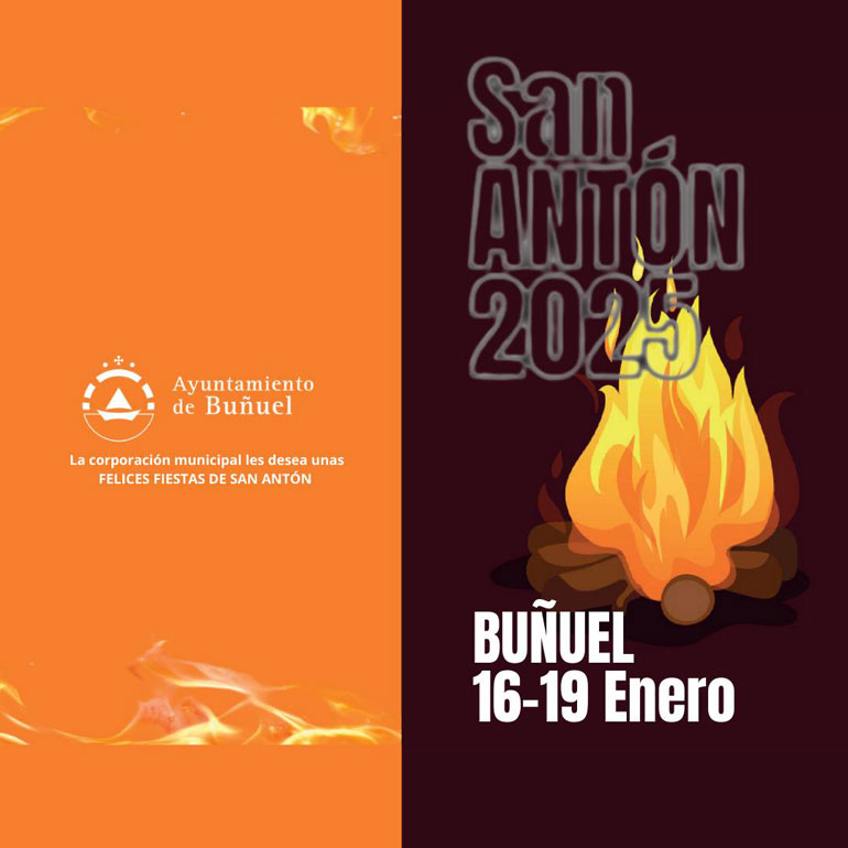 Fiestas de San Antón 2025 en Buñuel