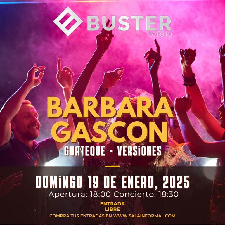 Guateque y versiones con Bárbara Gascón