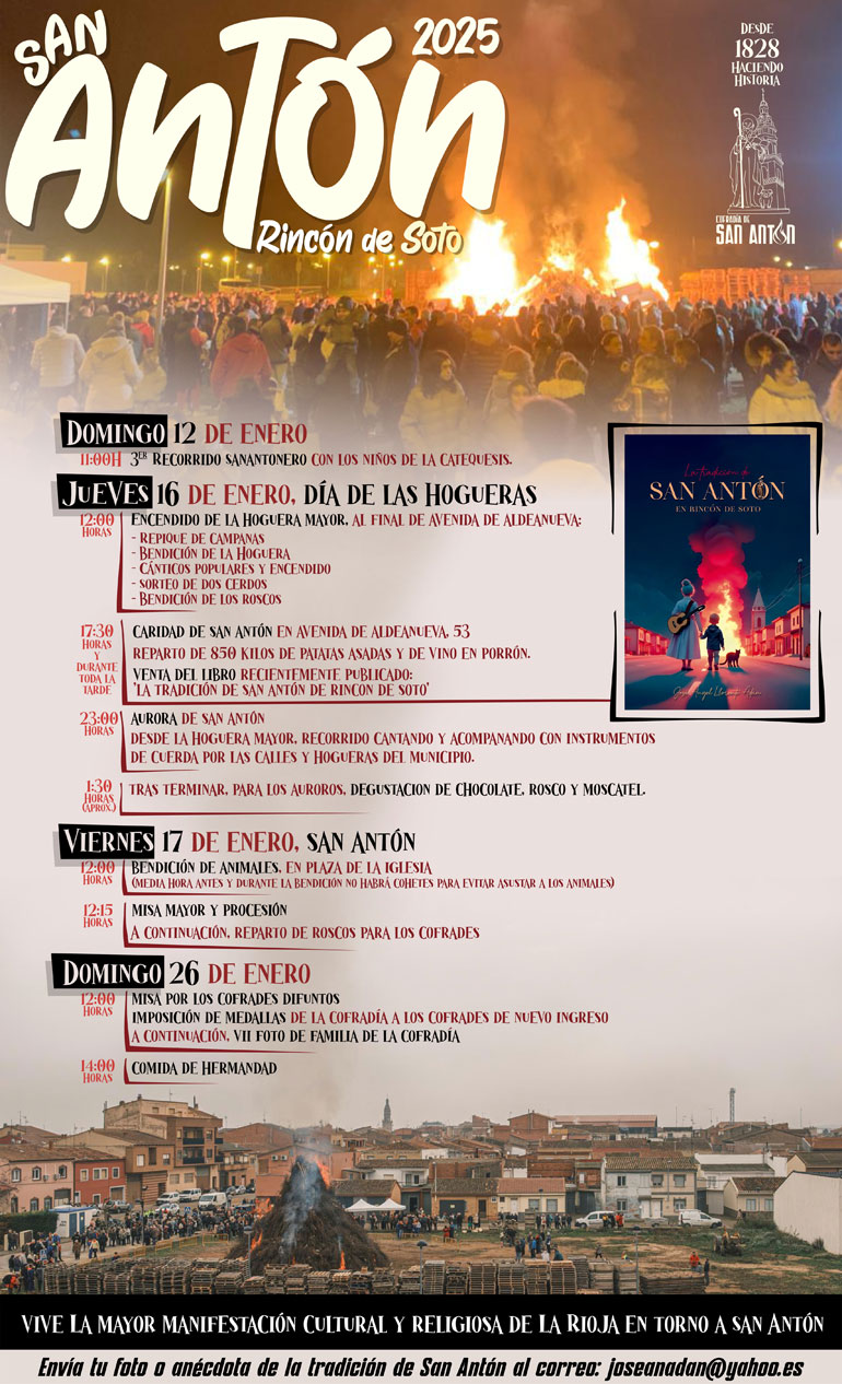 Fiestas de San Antón 2025 en Rincón de Soto