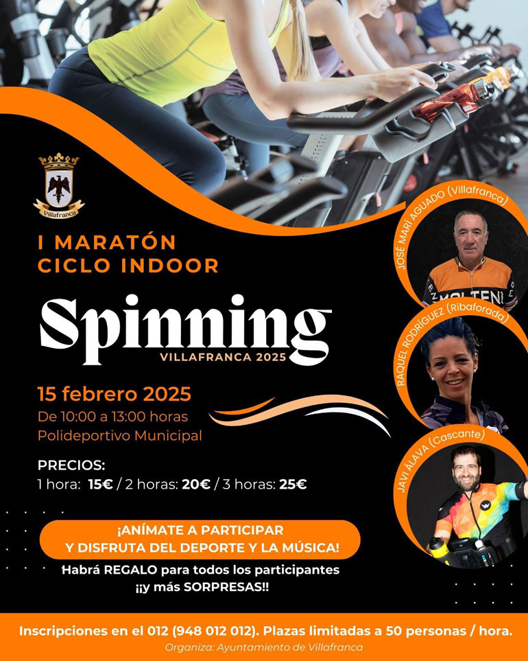 I Maratón Ciclo Indoor de Spinning