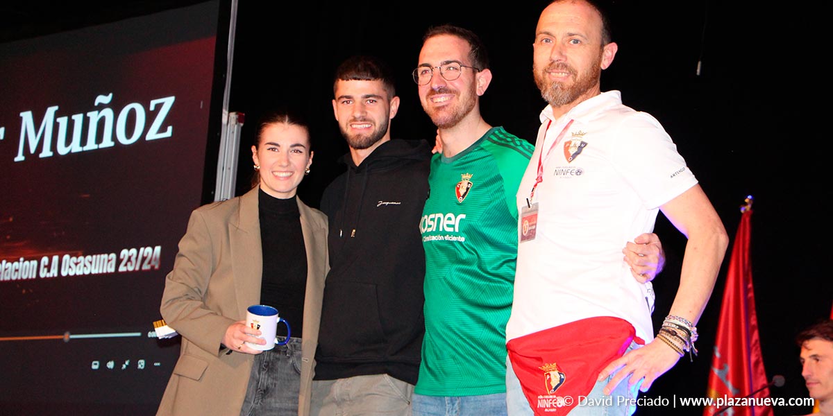 Iker Muñoz, jugador revelación de CA Osasuna de la temporada pasada