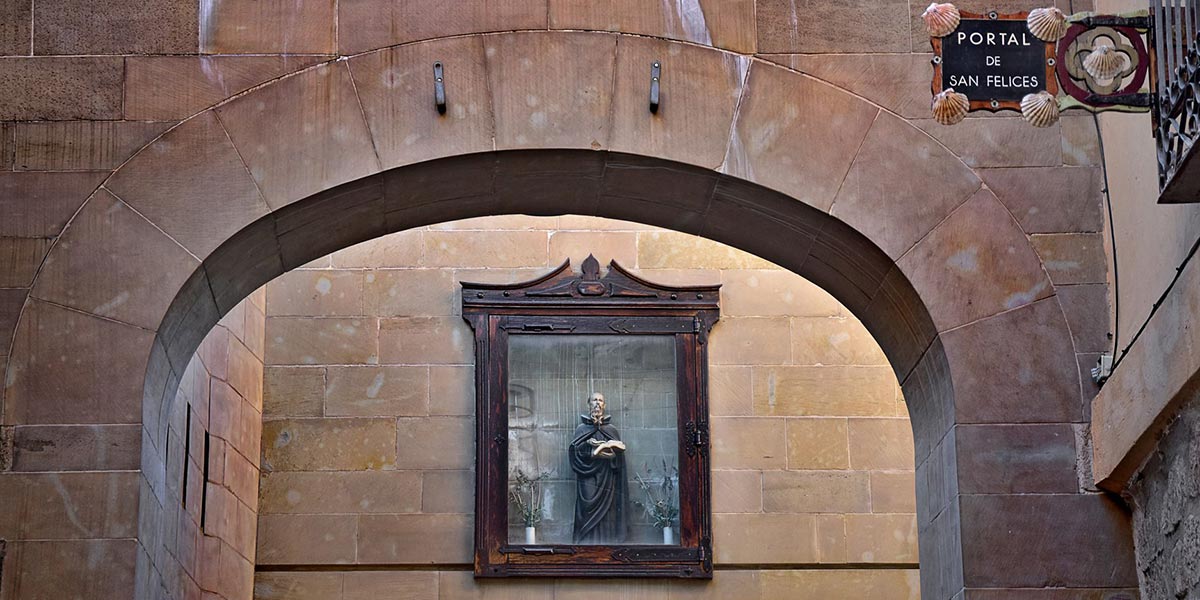 Portal de San Felices en Viana