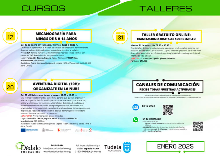 Taller online ‘Tramitaciones digitales sobre empleo’