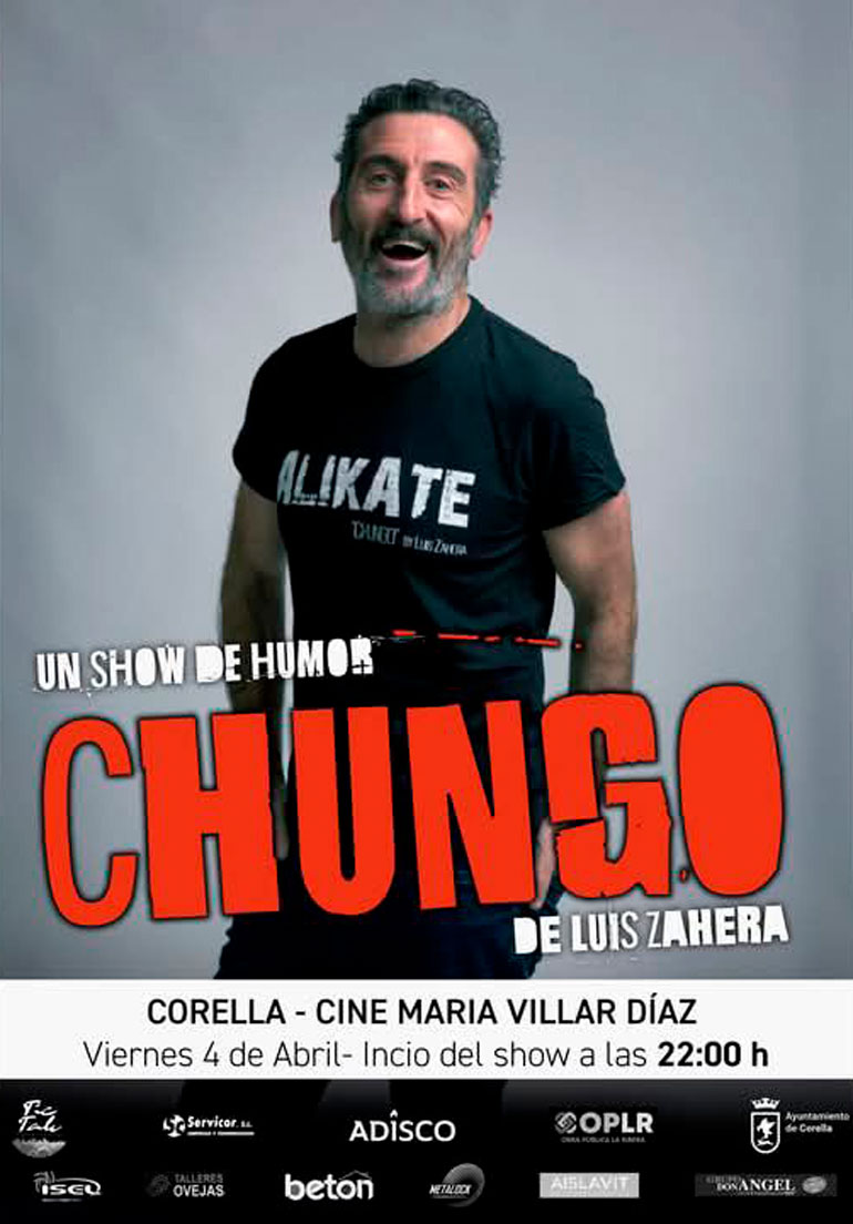 Humor ‘Chungo’ con Luis Zahera