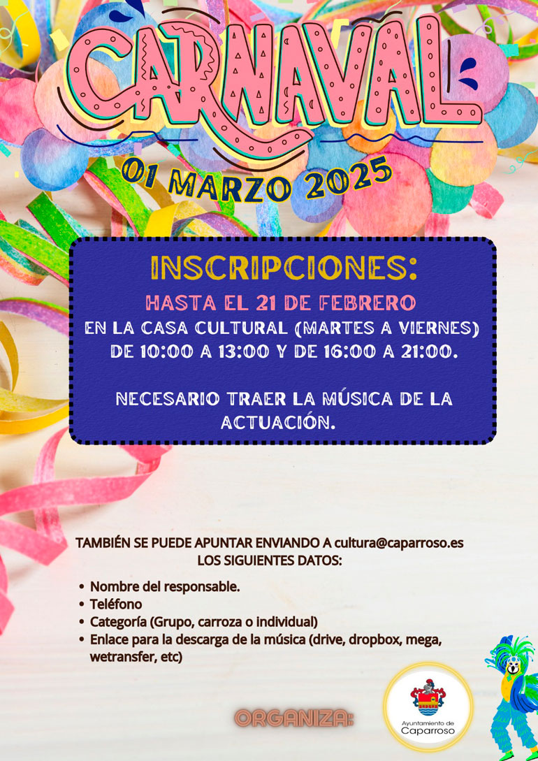 Carnaval 2025 en Caparroso