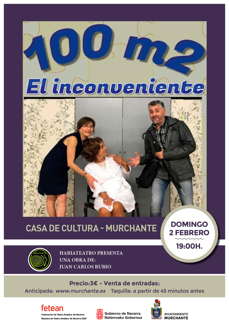 Teatro ‘100 m2: El inconveniente’