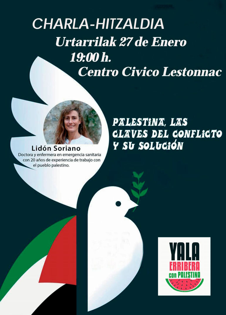 Charla ‘Palestina, las claves del conflicto y su solución’
