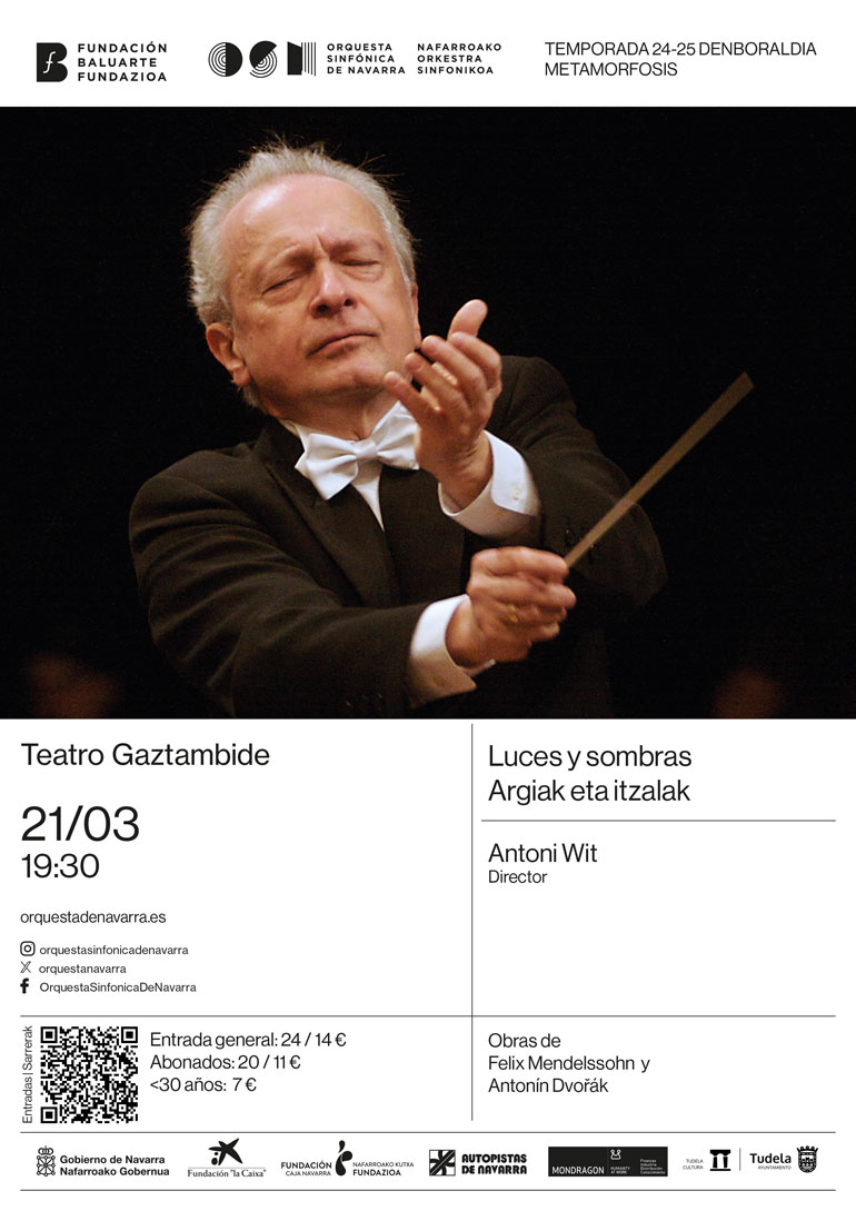 Concierto en Tudela ‘Luces y sombras’ de la Orquesta Sinfónica de Navarra