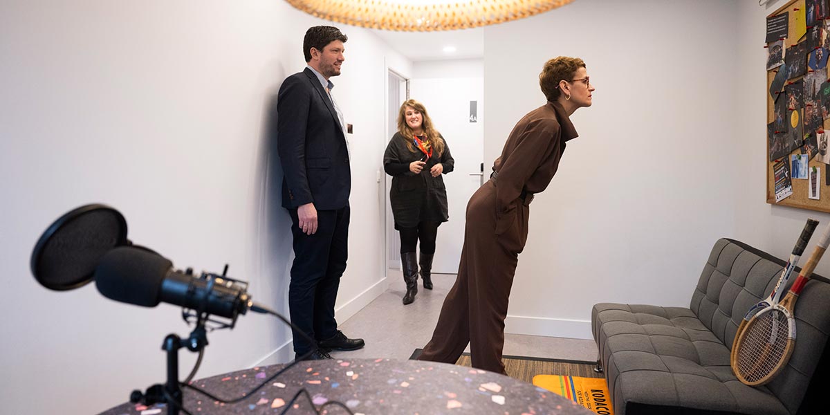 La Presidenta ha visitado las dependencias de la asociación 