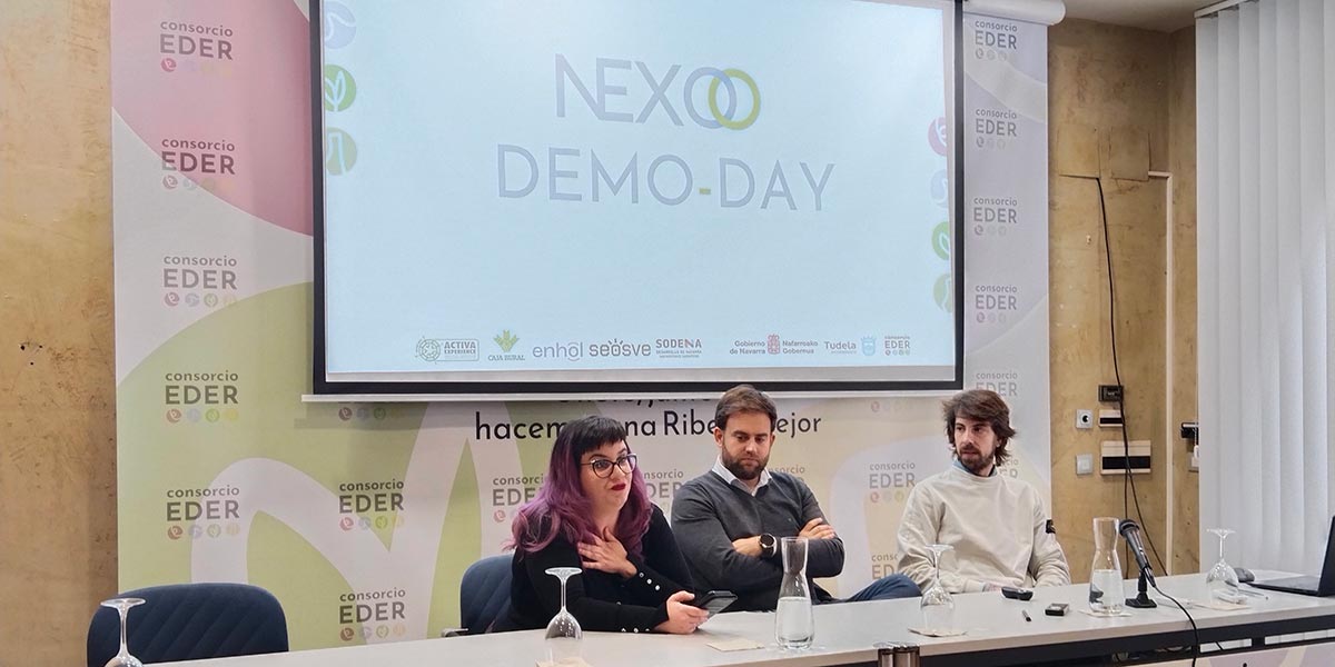 Los mentores Noe Rivas, Seosve; Gonzalo Soto, Caja Rural; y Diego Oliver, Grupo ENHOL