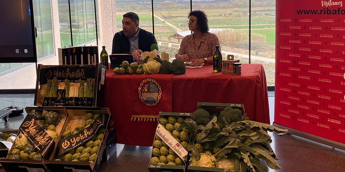 Presentación de las Jornadas Saludables y de las Verduras 2025 en Ribaforada 3