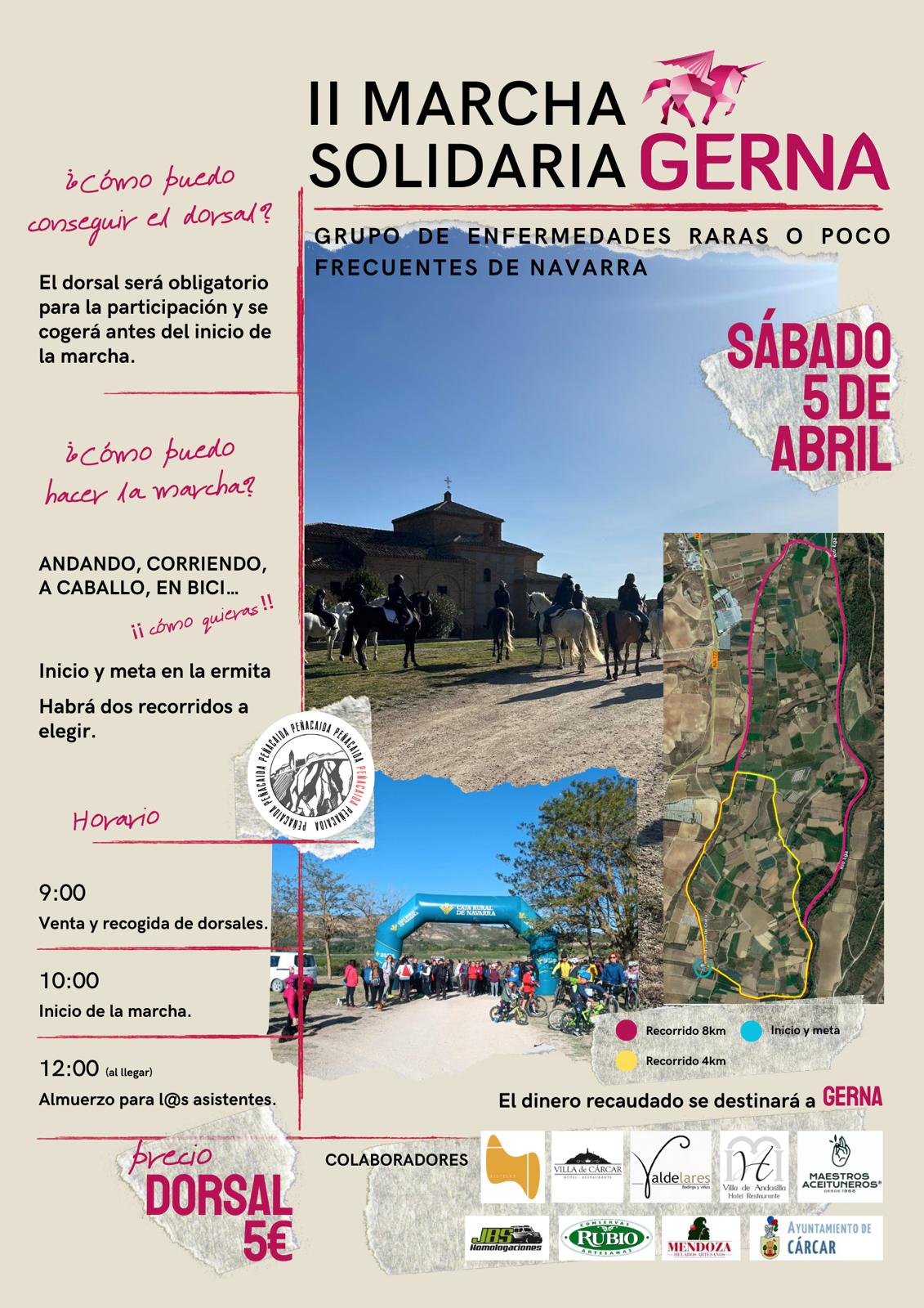 II Marcha Solidaria Cárcar