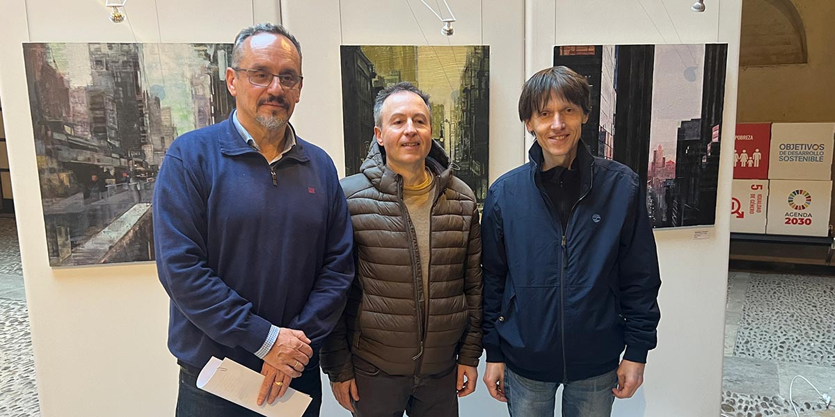 Exposición ‘Visiones en asfalto’ de Javier Rodríguez en UNED Tudela 4