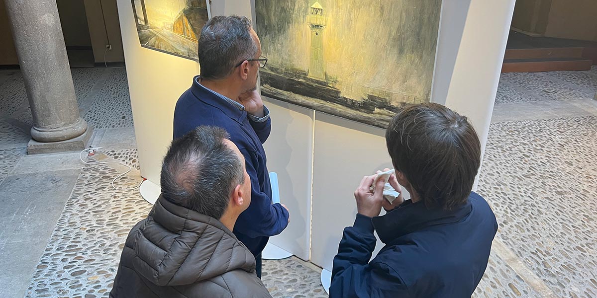 Exposición ‘Visiones en asfalto’ de Javier Rodríguez en UNED Tudela 5