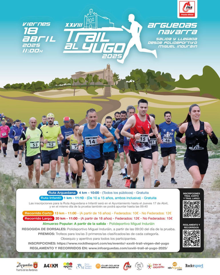 XXVIII Trail al Yugo 2025 en Arguedas