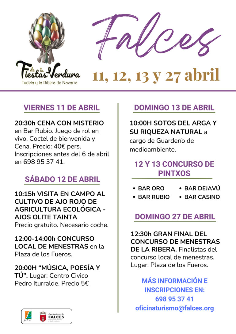 Fiestas de la Verdura 2025 en Falces