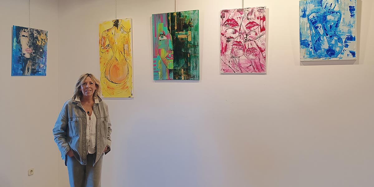 Elisenda Hernández expone ‘Esencia y seda’ en Ágreda 2