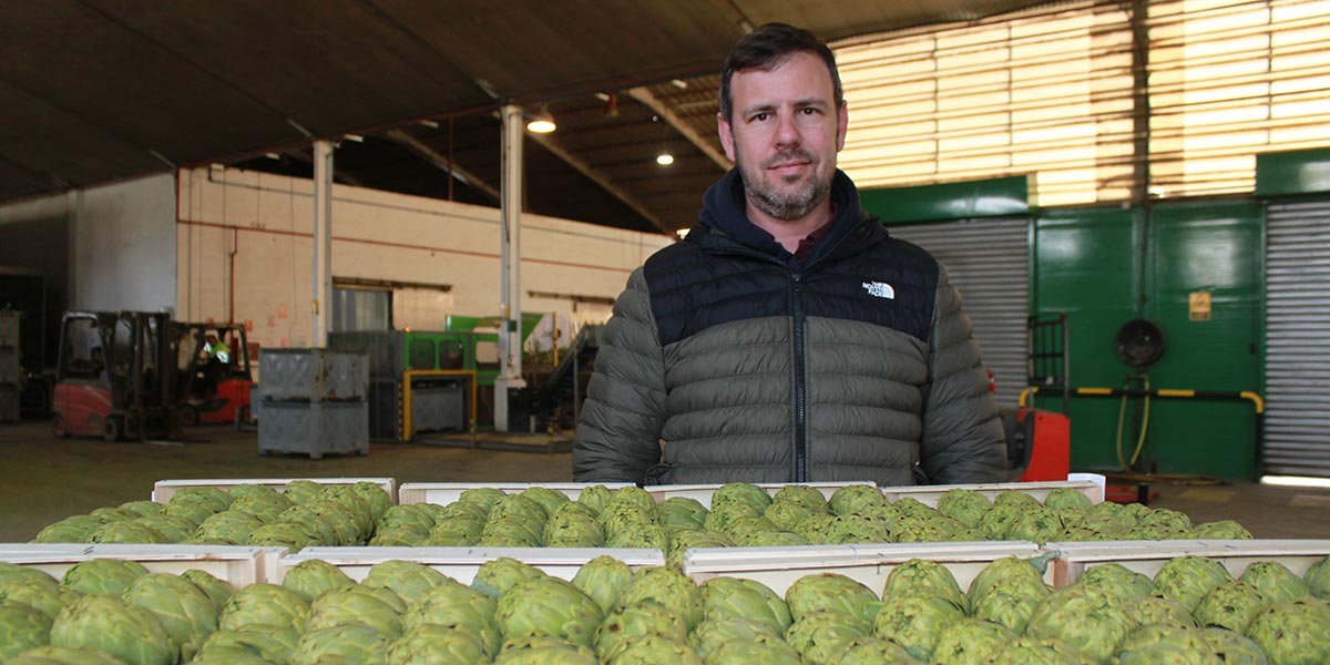 Jaime Castel Ruiz, responsable de Frutas y Verduras Castel Ruiz