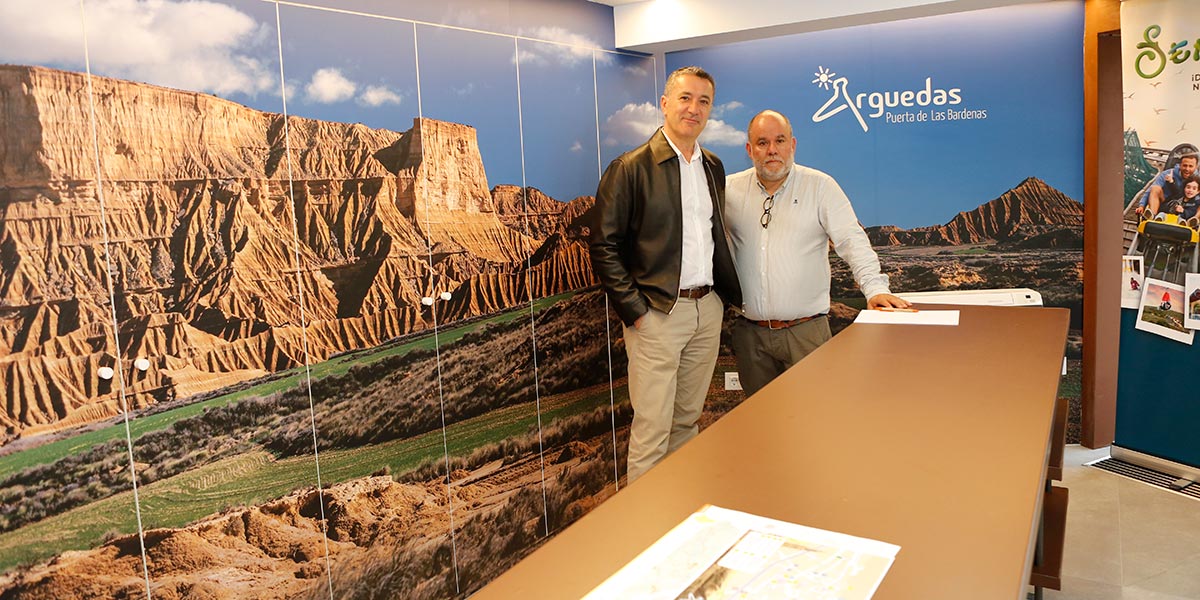 Este nuevo Punto de Información Turística en Arguedas pretende impulsar el turismo local