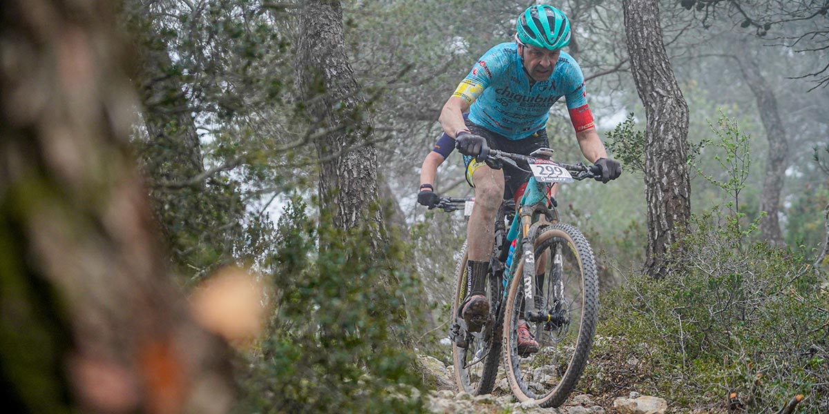 El biker tudelano Tito Espada participó en la VolCAT de Igualada 3