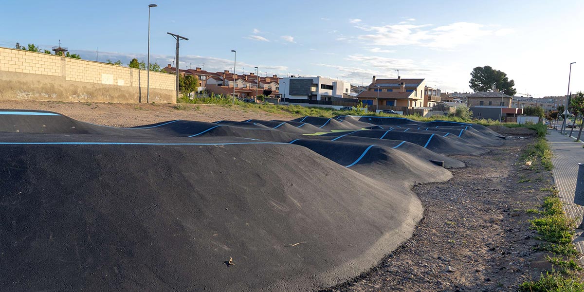 Corella adecua la pista de Pumptrack de San Benito 2