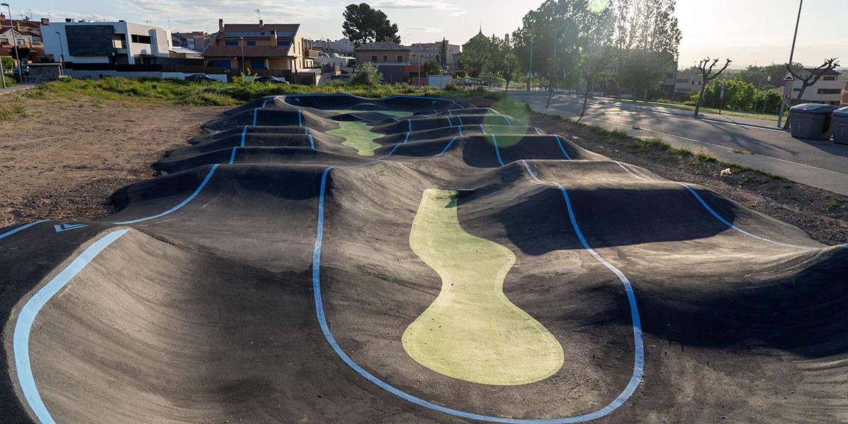Corella adecua la pista de Pumptrack de San Benito 1