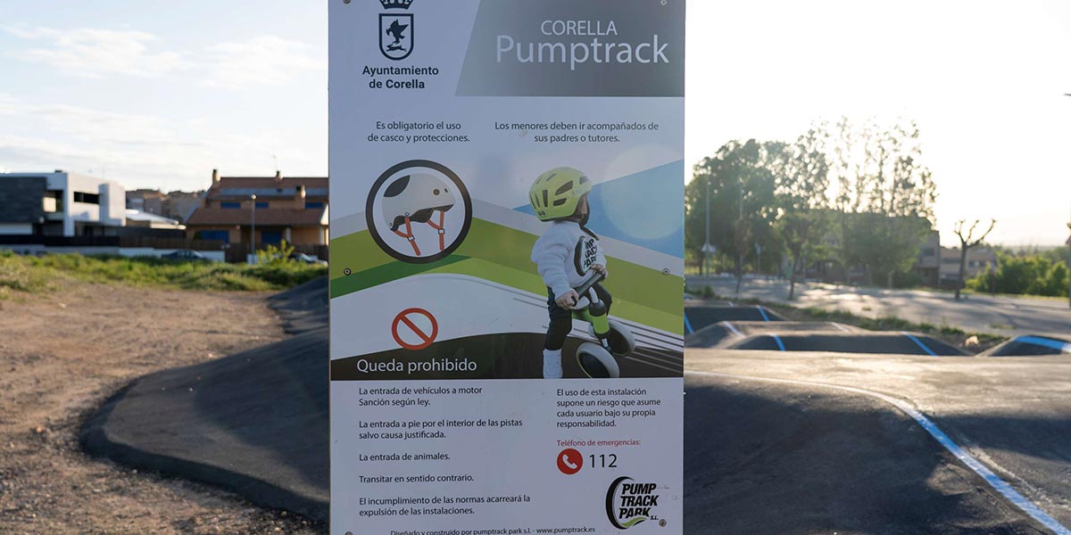 Corella adecua la pista de Pumptrack de San Benito 3