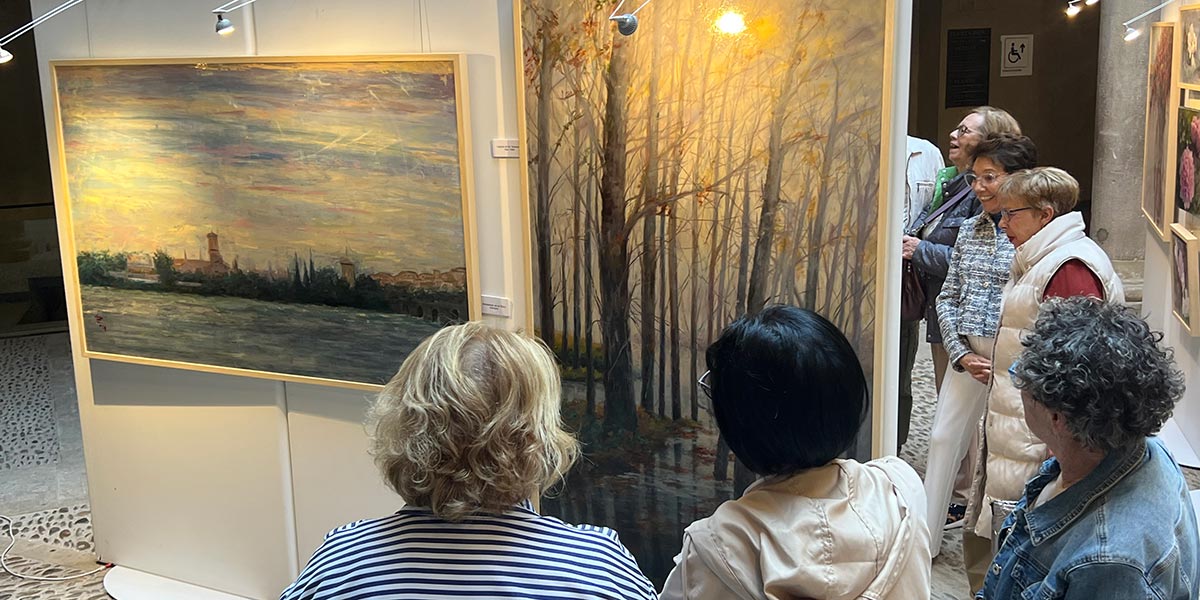 Lina Yanguas vuelve a UNED Tudela con ‘Nuestro entorno’, una exposición que retrata los paisajes y emociones de la Ribera 5