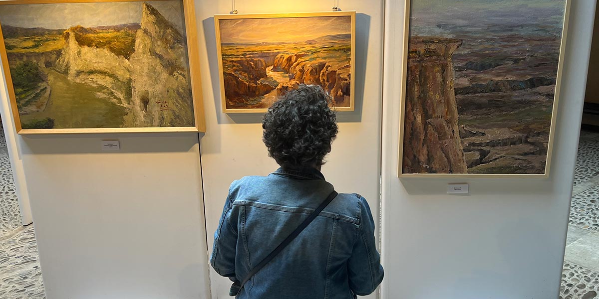 Lina Yanguas vuelve a UNED Tudela con ‘Nuestro entorno’, una exposición que retrata los paisajes y emociones de la Ribera 6
